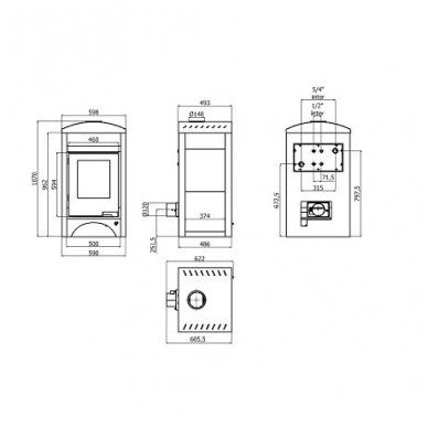 AQUAFLAM VARIO BARMA 11 kW