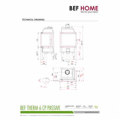 BEF THERM 6 CP PASSIVE