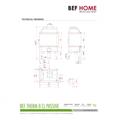 BEF THERM 8 CP PASSIVE