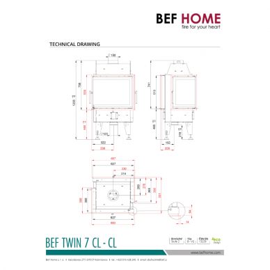 BEF TWIN 7 CL-CL