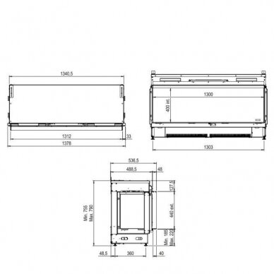 E-MATRIX LINEAR 1300-400 I